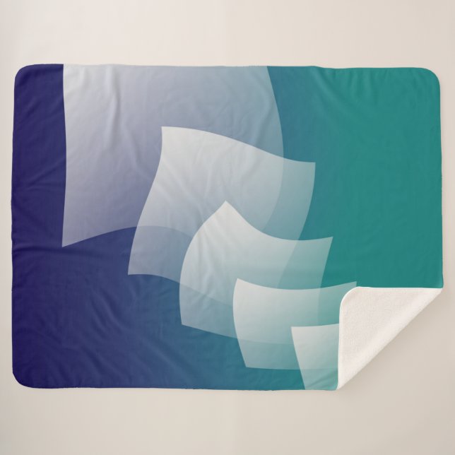 Cobertor Sherpa Páginas no exterior (Frente (Horizontal))