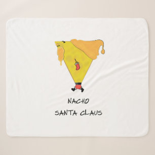 Cobertor Sherpa Pai Natal Nacho