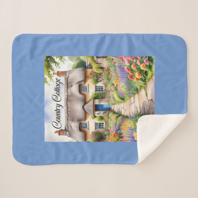 Cobertor Sherpa "País de algodão" (Frente (Horizontal))