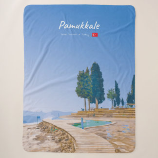 Cobertor Sherpa Pamukkale, Turquia - Piscinas Termais