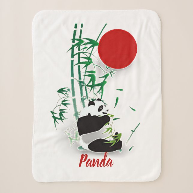 Cobertor Sherpa Panda   (Frente)