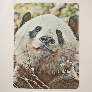 Cobertor Sherpa panda toony
