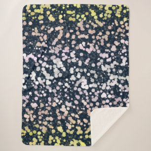 Cobertor Sherpa Pangender Pride Flora Pangender Boho Retro-Boho