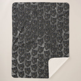 Cobertor Sherpa Pantera Negra