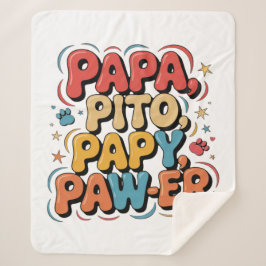 Cobertor Sherpa Papa Pito Pappy Pawer