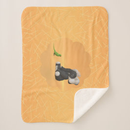 Cobertor Sherpa Papagaio encontra elefante, Sherpa Blanket