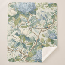 Papel de parede Magnolia Pequena Salgueiro Floral 