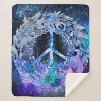Cobertor Sherpa Par de Paz Blues S&M