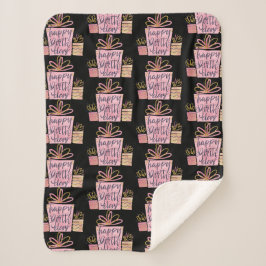 Cobertor Sherpa Parabéns Sherpa Blanket