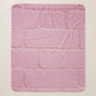 COBERTOR SHERPA PAREDE DE PINK PINTADO