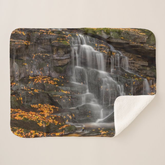 Cobertor Sherpa Parque Estadual Blackwater Falls (Frente (Horizontal))