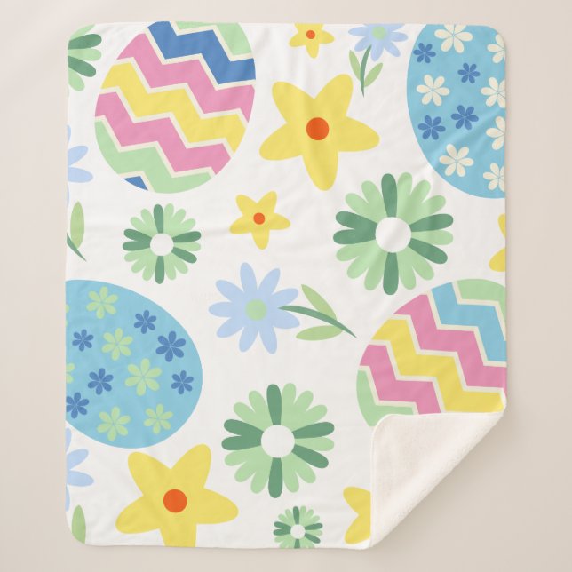 Cobertor Sherpa Páscoa (Frente)