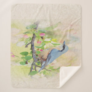 Cobertor Sherpa Pássaro Fanático