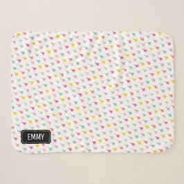 Cobertor Sherpa Pastel F-15E - Foco De Eagle Fighter Personalizado