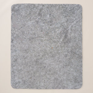 Cobertor Sherpa Pedra de betão de textura fina