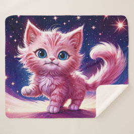 Cobertor Sherpa Peixes rosados de sonho, vitrine, design único