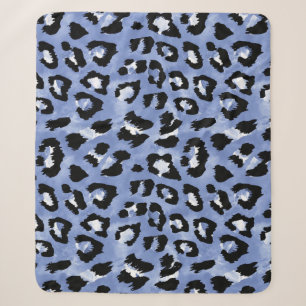 Cobertor Sherpa Pele Animal Allure: Watercolor Leopard