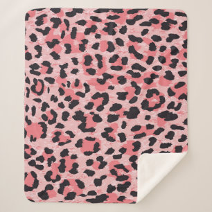 Cobertor Sherpa Pele-leopardo: textura perfeita da safra