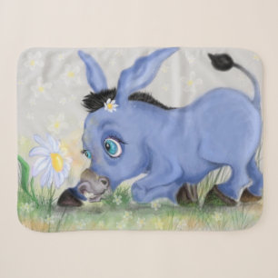 Cobertor Sherpa Pequeno Donkey e Daisy - Bonito