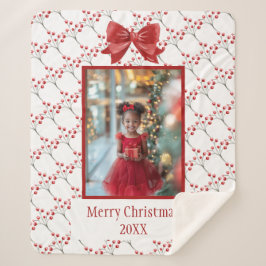 Cobertor Sherpa Personalizar Foto Feliz Natal