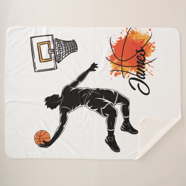 Cobertor Sherpa Personalized Sherpa Blanket (Frente (Horizontal))