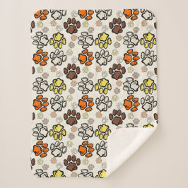 Cobertor Sherpa Pet de natureza elementar