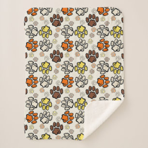 Cobertor Sherpa Pet de natureza elementar