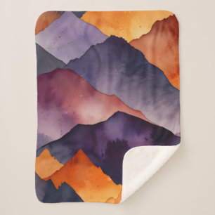 Cobertor Sherpa Picos pintados