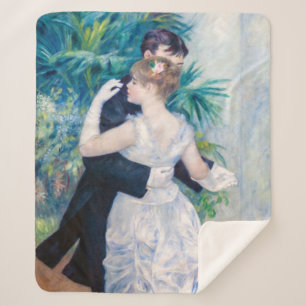 Cobertor Sherpa Pierre-Auguste Renoir - Dança da Cidade