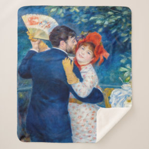 Cobertor Sherpa Pierre-Auguste Renoir - Dança do País