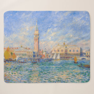 Cobertor Sherpa Pierre-Auguste Renoir - Veneza, o Palácio do Doge