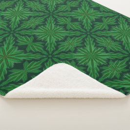 Cobertor Sherpa Pine Mandala Forest Sherpa Blanket (3 Tamanhos)