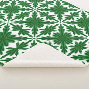 Cobertor Sherpa Pine Mandala Sherpa Blanket (3 Tamanhos)