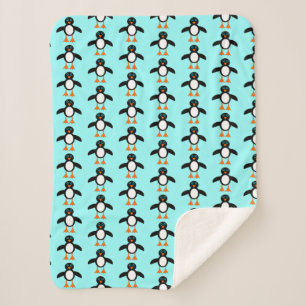 Cobertor Sherpa Pinguim bonito, Sherpa Blanket