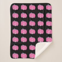 Pink Halloween Jack-o-lanternas