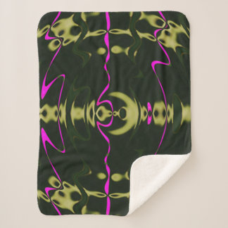 Cobertor Sherpa Pink Lights Canvas