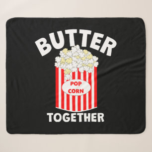 Cobertor Sherpa Pipoca de Filme BUTTER Juntos