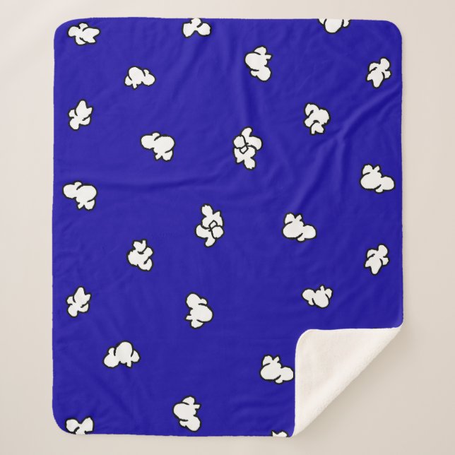 Cobertor Sherpa Pipoca-doce Clipe Pipoca Imagens de CartoonPipoca (Frente)