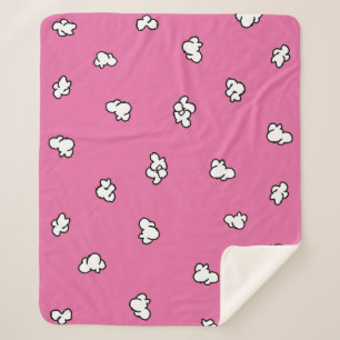 Cobertor Sherpa Pipoca-doce Clipe Pipoca Imagens de CartoonPipoca