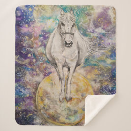 Cobertor Sherpa Planeta da Mera Branca