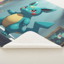 Cobertor Sherpa Pokémon und seine Treue Freunde