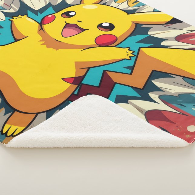 Cobertor Sherpa Pokémon und seine Treue Freunde (3/4)