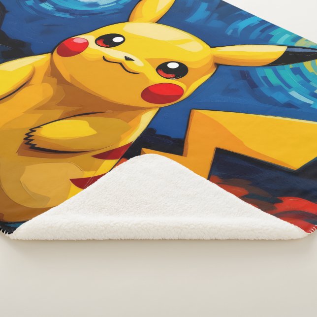 Cobertor Sherpa Pokémon und seine Treue Freunde (3/4)