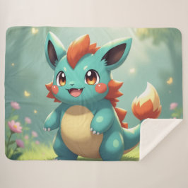 Cobertor Sherpa Pokémon und seine Treue Freunde