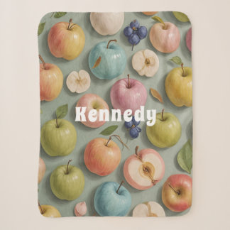 Cobertor Sherpa Pomar Whimsy: Fruta de Pastel