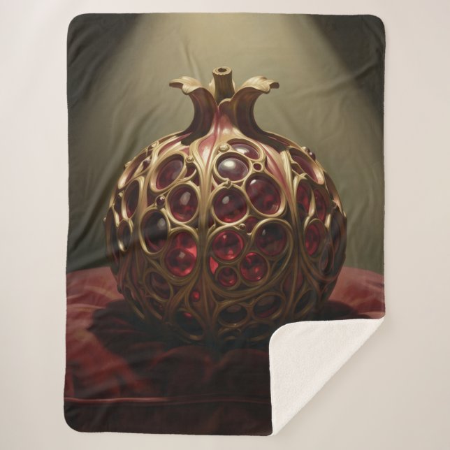 Cobertor Sherpa Pomegranate´9 (Frente)