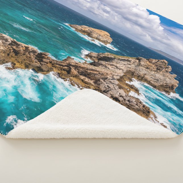 Cobertor Sherpa Ponta de Chateaux, Grande-Terre, Guadalupe #2 (3/4)