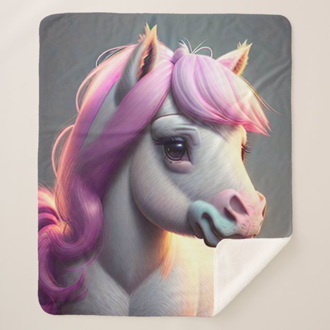 Cobertor Sherpa Ponta Espírito 3D 5 (Frente)