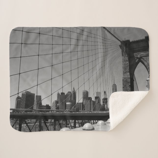 Cobertor Sherpa Ponte Brooklyn (Frente (Horizontal))