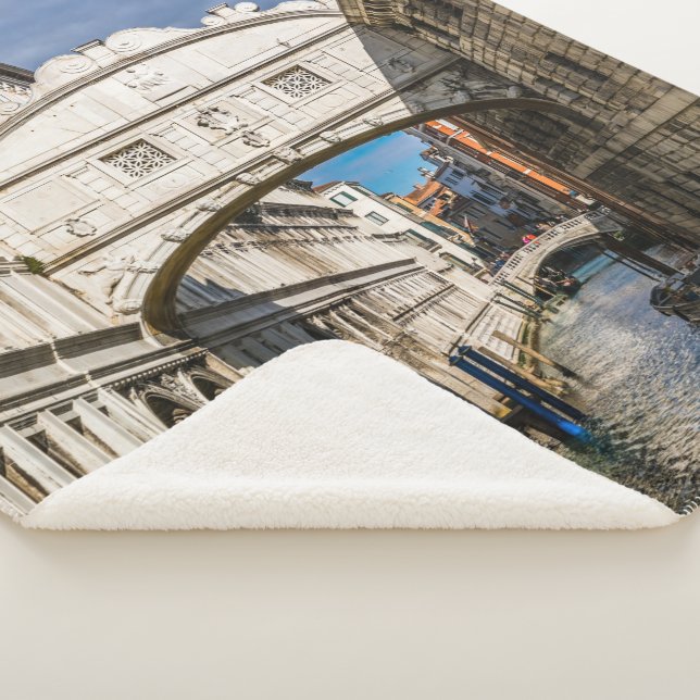 Cobertor Sherpa Ponte de Luz, Veneza, Itália (3/4)